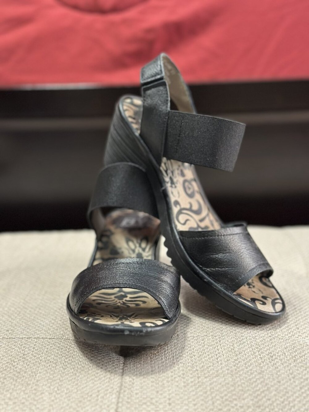 Fly London Mousse, Black, Size EU37